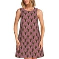 thumbnail image 1 of Lsque German Shepherd Dog Pattern Summer Dresses for Women – Sleeveless T-Shirt Swing Sundress, Perfect for the Beach and Casual Days, 1 of 7