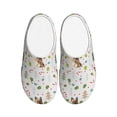 thumbnail image 1 of Lsque German Shepherd Dog Pattern Womens Comfort Cotton on Scuff With Memory Foam and Anti-skid Sole Slipper-37/38, 1 of 7