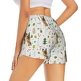 thumbnail image 1 of Lsque German Shepherd Dog Printed Women's Running Shorts with Liner Pockets,Elastic Quick Dry Workout Athletic Gym Yoga Shorts,Womens High Waist Shorts-, 1 of 9
