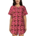 thumbnail image 1 of Lsque German Shepherd Dog Women's Short-Sleeved Pajama Set - 2 Piece Soft and Lightweight Sleepwear Set-3X-Large, 1 of 9