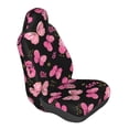 thumbnail image 1 of Lsque Girl Butterfly Pattern Car Seat Covers for Front Seats , Waterproof Seat Covers for Cars, Sporty Front Seat Covers,Car Seat Cover Protector Front Seats, 1 of 5