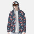 thumbnail image 1 of Lsque Gnome Love USA UPF 50+ Lightweight Sun Protection Men's Women's Long Sleeve Shirt, Hoodie Performance -Large, 1 of 9