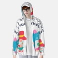 thumbnail image 1 of Lsque Gnomes Summer UPF 50+ Lightweight Sun Protection Men's Women's Long Sleeve Shirt, Hoodie Performance -Small, 1 of 9