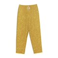 thumbnail image 1 of Lsque Gold Shiny Print Women's Pajama Pants, Lounge Pant - Comfortable Home Wear,Elastic Waistband, Stylish Design-X-Large, 1 of 9