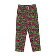 thumbnail image 1 of Lsque Graffiti Tape Print Women's Pajama Pants, Lounge Pant - Comfortable Home Wear,Elastic Waistband, Stylish Design-X-Large, 1 of 9