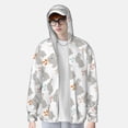 thumbnail image 1 of Lsque Gray Rabbit UPF 50+ Lightweight Sun Protection Men's Women's Long Sleeve Shirt, Hoodie Performance -X-Large, 1 of 9