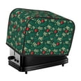 thumbnail image 1 of Lsque Green Background With Ho Print 2 Slice Toaster Cover , Kitchen Appliance Dustproof Protector , Toaster Protector Dustproof Kitchen Appliance Cover, 1 of 7
