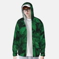 thumbnail image 1 of Lsque Green Leave Fern UPF 50+ Lightweight Sun Protection Men's Women's Long Sleeve Shirt, Hoodie Performance -Small, 1 of 9