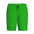 thumbnail image 1 of Lsque Green Mens Sleep Pajama Shorts,Short Pajama Pants, Cotton Ultra-Soft Knit-Medium, 1 of 9