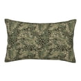 thumbnail image 1 of Lsque Green Snake Skin Pattern Pillow Case – Soft & Cozy Throw Pillow Cover, Hypoallergenic Cushion Case for Sleeping Women with Envelope Closure-14"x20", 1 of 6