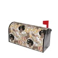 thumbnail image 1 of Lsque Groovy Disco Mailbox Cover Standard Size ,Magnetic Mailbox Covers Post Wraps Letter Box Cover -25.5x21 in, 1 of 9