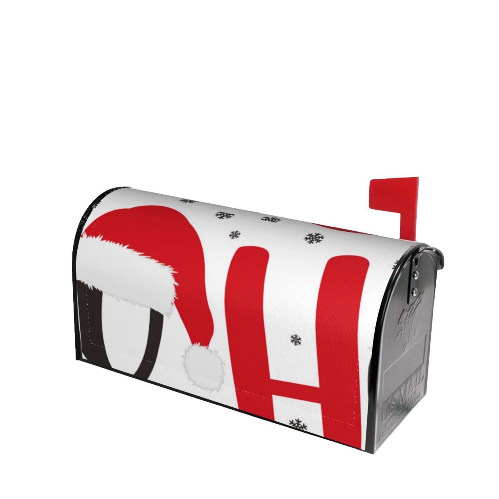 Lsque HOHOHO Christmas Mailbox Cover Standard Size Mailbox