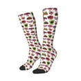 thumbnail image 1 of Lsque Halloween Mouth Printed Crew Socks Men's Women's LightWeight Thin Casual Calf Socks ,Knee High Socks,Cotton Socks, 1 of 9