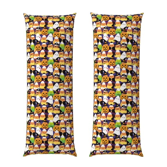 Lsque Halloween1 Body Pillow Case Cover,Ultra-Soft Microfiber Bed Pillow Cases 20x54 inches,Elegant Bedding,Breathable Durable Pillow Cover with Envelope Closure