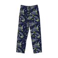 thumbnail image 1 of Lsque Hand Drawn Rockets Print Men's Pajama Pants, Lounge Pant - Comfortable Home Wear,Elastic Waistband, Stylish Design-XX-Large, 1 of 9