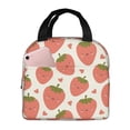 thumbnail image 1 of Lsque Hand Drawn Strawberry Pattern Lunch Bag Women/Men Insulated Lunch Box,Small Leakproof Cooler Food Lunch Containers Reusable High Capacity Lunch Tote Bags, 1 of 6