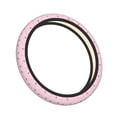 thumbnail image 1 of Lsque Hand Drawn Strawberry Ultra Soft Car Steering Wheel Cover for Women, Standard 15 inch Size for Truck Van SUV Auto, 1 of 8