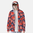 thumbnail image 1 of Lsque Hand Drawn Tomatoes UPF 50+ Lightweight Sun Protection Men's Women's Long Sleeve Shirt, Hoodie Performance -X-Large, 1 of 9