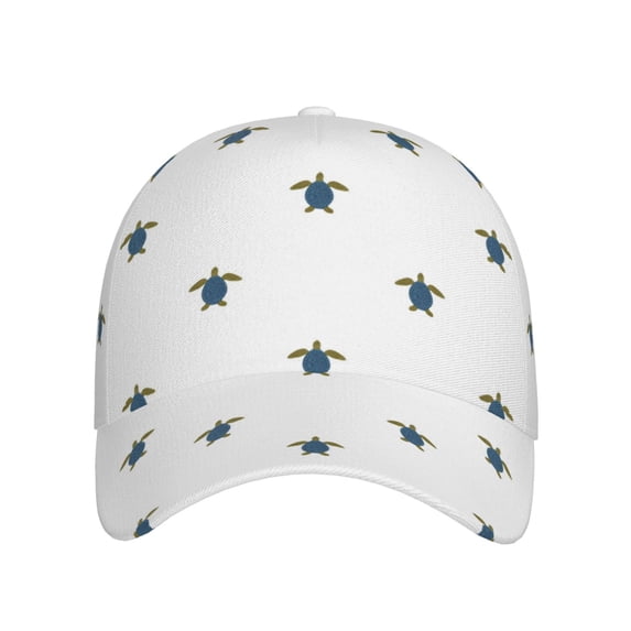 Lsque Hand Drawn Turtle Baseball Cap Trucker Low Profile Hat Golf Dad Hat Adjustable Original Classic Unconstructed Plain Cap Men Women