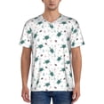 thumbnail image 1 of Lsque Hand Drawn Turtle Pattern Mens Polo Golf Shirts Funny Graphics Shorts Sleeve Button Shirts Baseball T-shirt-X-Large, 1 of 7