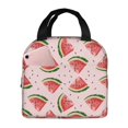 thumbnail image 1 of Lsque Hand Drawn Watermelon Pattern Lunch Bag Women/Men Insulated Lunch Box,Small Leakproof Cooler Food Lunch Containers Reusable High Capacity Lunch Tote Bags, 1 of 6