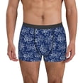 thumbnail image 1 of Lsque Hand drawn octopus Pattern Men’s Total Support Pouch Boxer Briefs, X-Temp Cooling, Moisture-Wicking Underwear, Regular, Long-leg and Trunk-X-Large, 1 of 5