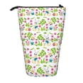 thumbnail image 1 of Lsque Happy Easter Pattern Telescopic Pencil Bag Pen Holder Stationery Case, Stand-up Retractable Transformer Bag Organizer, 1 of 6