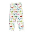 thumbnail image 1 of Lsque Happy Easter Rabbit Print Women's Pajama Pants, Lounge Pant - Comfortable Home Wear,Elastic Waistband, Stylish Design-Large, 1 of 9
