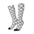 thumbnail image 1 of Lsque Happy Football Printed Crew Socks Men's Women's LightWeight Thin Casual Calf Socks ,Knee High Socks,Cotton Socks, 1 of 9