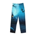 thumbnail image 1 of Lsque Happy Halloween-1 Print Men's Pajama Pants, Lounge Pant - Comfortable Home Wear,Elastic Waistband, Stylish Design-Small, 1 of 9