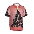 thumbnail image 1 of Lsque Happy New Year3 pattern Hawaiian Shirt for Men, Unisex Summer Beach Casual Short Sleeve Button Down Shirts-Medium, 1 of 9