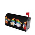 thumbnail image 1 of Lsque Happy Pride Gnome Mailbox Cover Standard Size ,Magnetic Mailbox Covers Post Wraps Letter Box Cover -21x18 in, 1 of 9