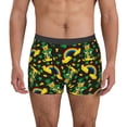 thumbnail image 1 of Lsque Happy St. Patrick's Day Pattern Men’s Total Support Pouch Boxer Briefs, X-Temp Cooling, Moisture-Wicking Underwear, Regular, Long-leg and Trunk-XX-Large, 1 of 5