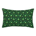 thumbnail image 1 of Lsque Happy St. Patrick's Day Pattern Pillow Case – Soft & Cozy Throw Pillow Cover, Hypoallergenic Cushion Case for Sleeping Women with Envelope Closure-16"x24", 1 of 6
