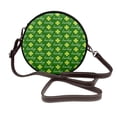 thumbnail image 1 of Lsque Happy St. Patrick's Day Pattern Shoulder Bag – Microfiber Leather Crossbody with Detachable Strap & Handle Ring, Waterproof & Durable, Elegant Everyday Carry, 1 of 5