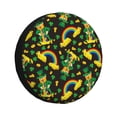 thumbnail image 1 of Lsque Happy St. Patrick's Day Pattern Tire Covers - Tough Tire Wheel Protector for Truck, SUV, Trailer, Camper, RV-17 inch, 1 of 6