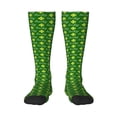 thumbnail image 1 of Lsque Happy St. Patrick's Day Printed Crew Socks Men's Women's LightWeight Thin Casual Calf Socks ,Knee High Socks,Cotton Socks, 1 of 6