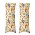 thumbnail image 1 of Lsque Happy Summer With Gnome Body Pillow Case Cover,Ultra-Soft Microfiber Bed Pillow Cases 20x54 inches,Elegant Bedding,Breathable Durable Pillow Cover with Envelope Closure, 1 of 8