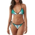 thumbnail image 1 of Lsque Happy easter Pattern Women Two Piece Swimsuit Sexy Swimwear Halter String Triangle Bikini Sets, 1 of 6