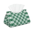 thumbnail image 1 of Lsque Happy saint Patricks day Printed Long Tissue Box Cover Holder, Facial Paper Organizer Dispenser,Triangle with Bottom Belt, PVC Leather Decorative Organizer, 1 of 7