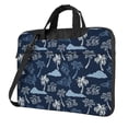 thumbnail image 1 of Lsque Hawaii Palms Pattern Laptop Bag – Portable & Slim Single-Shoulder Computer Case with Adjustable Strap, Protective, Lightweight for 13”/14”/15.6” Laptops, 1 of 8