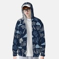 thumbnail image 1 of Lsque Hawaii Palms UPF 50+ Lightweight Sun Protection Men's Women's Long Sleeve Shirt, Hoodie Performance -Small, 1 of 9