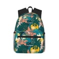 thumbnail image 1 of Lsque Hawaiian Style Classic Casual Backpack - Large Capacity Water-Resistant Backpack for School, Work, Travel, and Outdoor Activities, 1 of 8