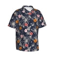 thumbnail image 1 of Lsque Hawaiian Style pattern Hawaiian Shirt for Men, Unisex Summer Beach Casual Short Sleeve Button Down Shirts-Medium, 1 of 9