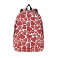 thumbnail image 1 of Lsque Hearts Pattern Canvas Daypack, Durable Backpack, High-quality Versatile Backpack,Vintage Compact Backpack-Medium, 1 of 6