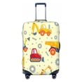 thumbnail image 1 of Lsque Heavy Equipment Printed Luggage Cover, Travel Luggage Protector,Scratch and Dirt Resistant, Fits 18-32 Inch Luggage - Medium, 1 of 9