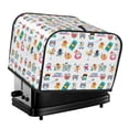 thumbnail image 1 of Lsque Hello Summer Cat Print 4 Slice Toaster Cover , Kitchen Appliance Dustproof Protector , Toaster Protector Dustproof Kitchen Appliance Cover, 1 of 7
