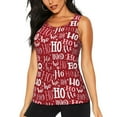 thumbnail image 1 of Lsque Ho Funny Christmas Printed Workout Tank Tops for Women, Athletic Sports Tank Tops, Compression Sleeveless Dry Fit Shirts,Sleeveless Yoga Shirt-Small, 1 of 9