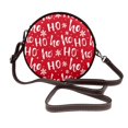thumbnail image 1 of Lsque Hohoho Pattern Shoulder Bag – Microfiber Leather Crossbody with Detachable Strap & Handle Ring, Waterproof & Durable, Elegant Everyday Carry, 1 of 5