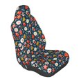 thumbnail image 1 of Lsque Holiday Christmas Cookies Pattern Car Seat Covers for Front Seats , Waterproof Seat Covers for Cars, Sporty Front Seat Covers,Car Seat Cover Protector Front Seats, 1 of 5